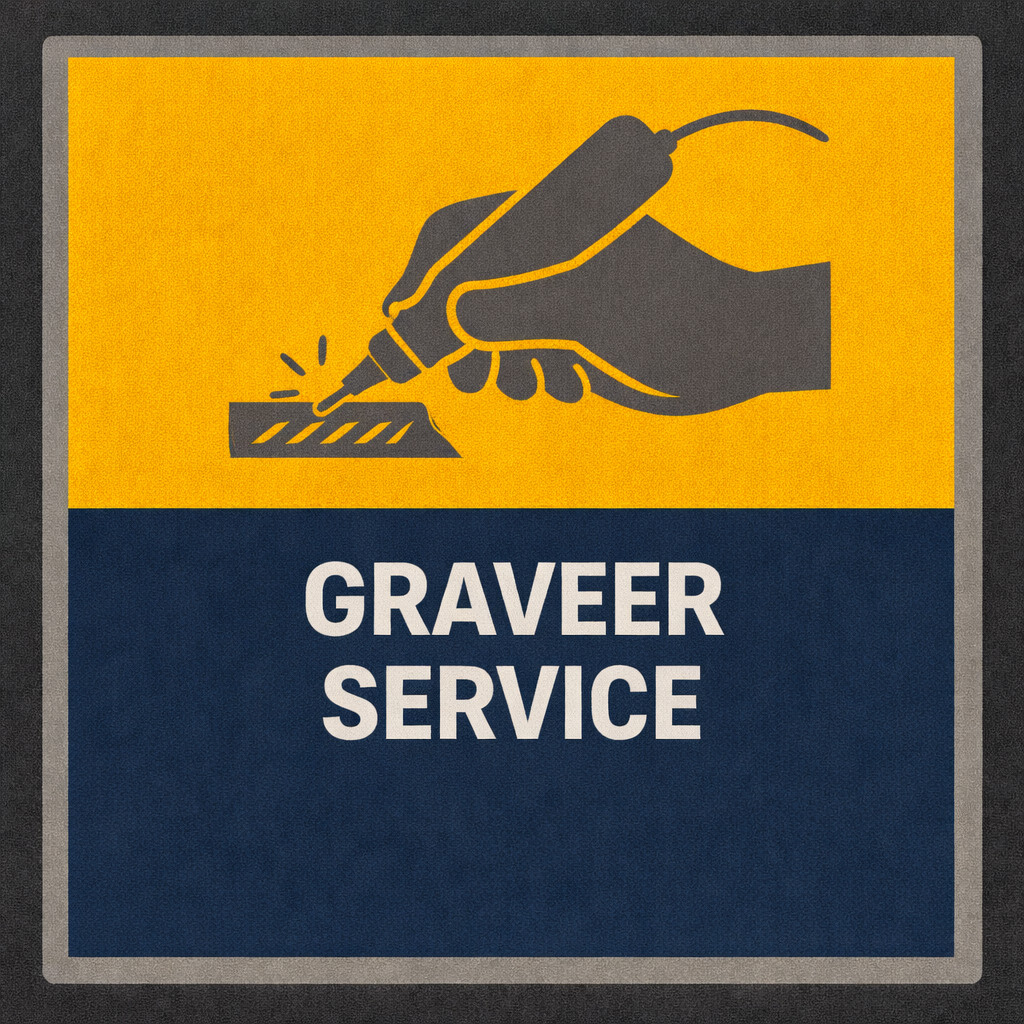 Graveer service >